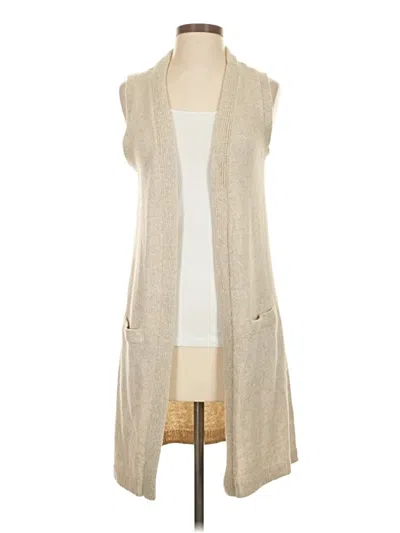 Pre-owned White House Black Market Kimono In Brown