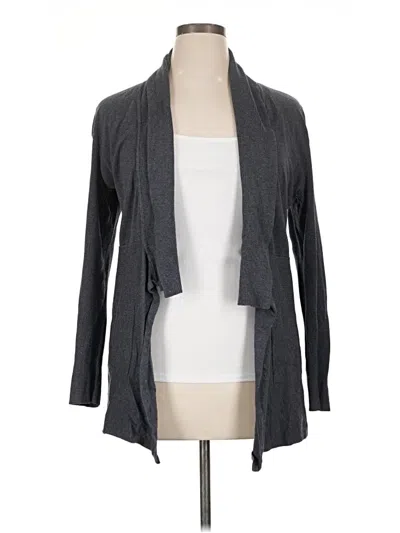 Pre-owned White House Black Market Kimono In Gray