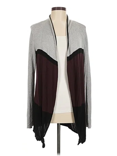 Pre-owned White House Black Market Kimono In Gray