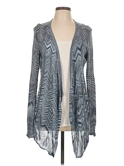 Pre-owned White House Black Market Kimono In Gray