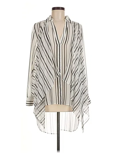 Pre-owned White House Black Market Kimono In Ivory