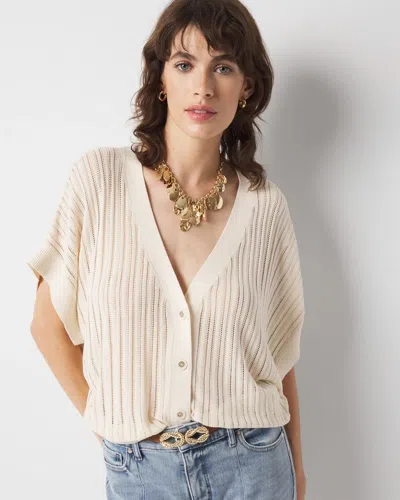 White House Black Market Kimono Sleeve Cardigan Sweater