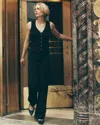 White House Black Market Lightweight Luna Wide Leg Pants Trousers In Black