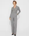 White House Black Market Long Sleeve Double-breasted Jumpsuit