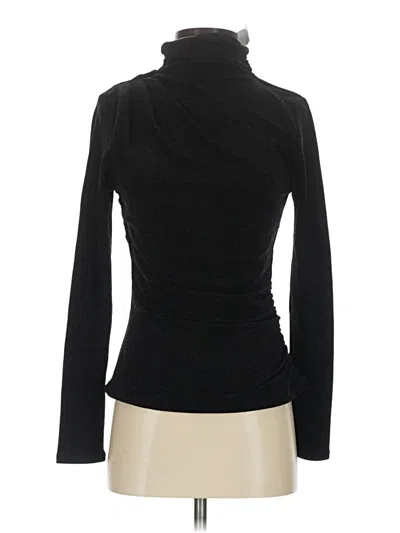 White House Black Market Long Sleeve Top Black Turtleneck Tops