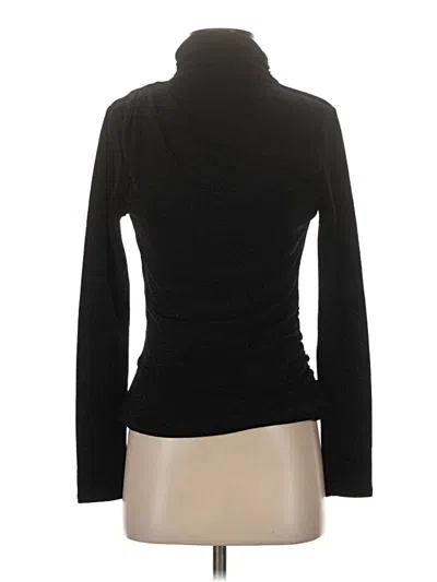 White House Black Market Long Sleeve Top Black Turtleneck Tops