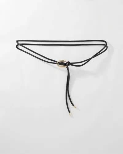White House Black Market Mariner Link Obi Belt In Black