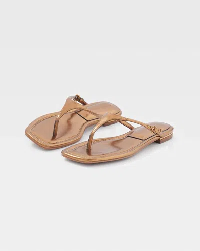White House Black Market Metallic Heels Sandals