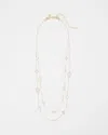 White House Black Market Mother Of Pearl Convertible Necklace |