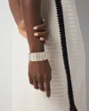 White House Black Market Mother Of Pearl Cuff |