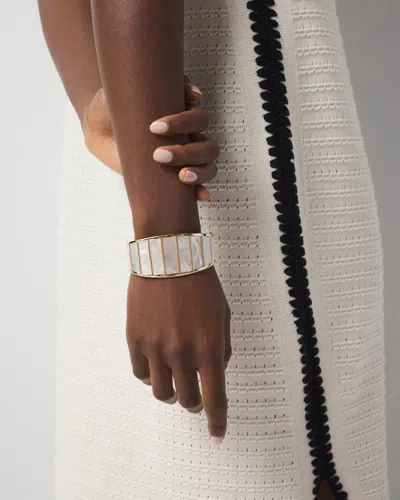 White House Black Market Mother Of Pearl Cuff |