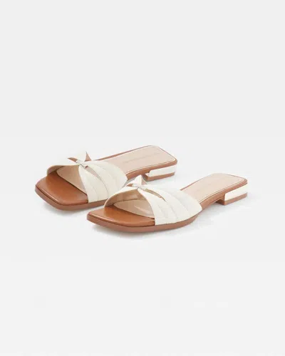 White House Black Market Mother Of Pearl Flat