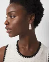 White House Black Market Mother Of Pearl Small Hoop Earrings |