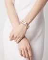 White House Black Market Mother Of Pearl Stretch Bracelet |