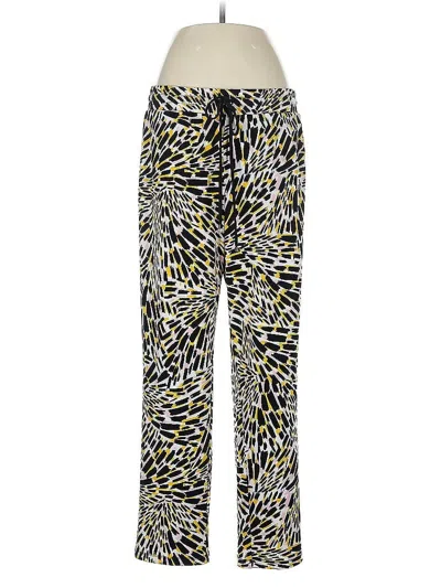 Pre-owned White House Black Market Outlet Casual Pants In Yellow