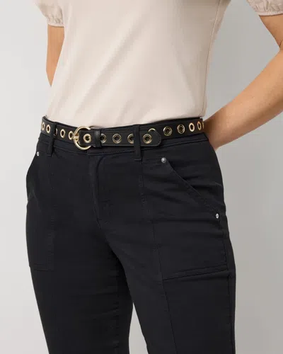White House Black Market Pant Belt In Black