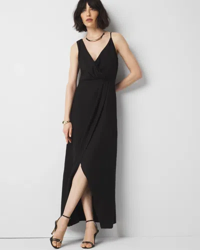White House Black Market Petite Asymmetric Floral Maxi Dress