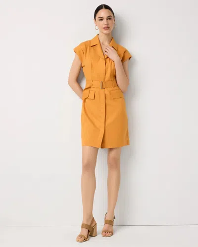 White House Black Market Petite Cargo Shirt Dress
