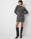 White House Black Market Petite Convertible Sweater Mini Dress