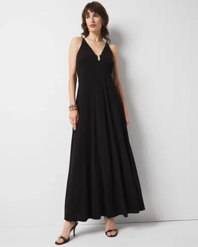 White House Black Market Petite Hardware Jersey Maxi Dress