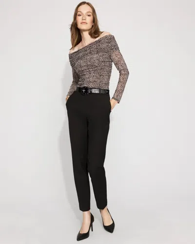 White House Black Market Petite High-rise Slim Ankle Pants In Black