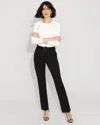 White House Black Market Petite High-rise Zoey Straight Leg Pants In Black