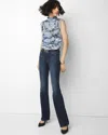 White House Black Market Petite Mid-rise Bootcut Jeans In Nouveau Authentic