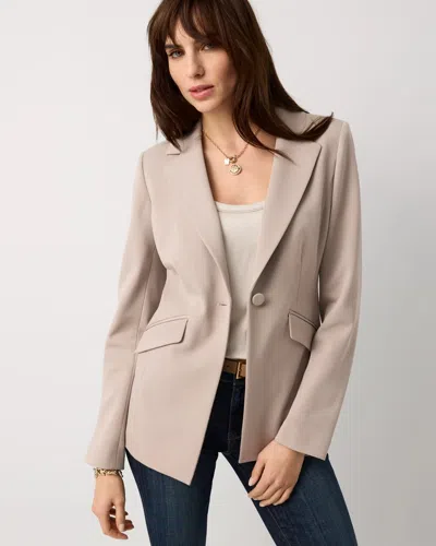White House Black Market Petite One-button Blazer