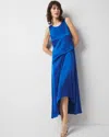 White House Black Market Petite Satin Tank Maxi Dress