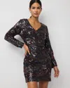White House Black Market Petite Sequin Sheath Dress Size 6 |  In Multi