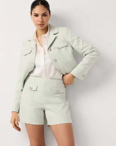 White House Black Market Pintuck High-rise Tailored Shorts