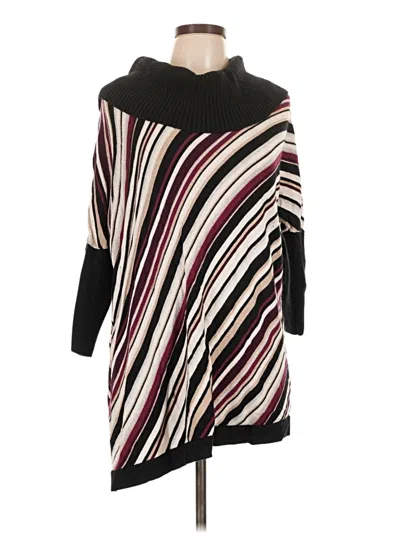 Pre-owned White House Black Market Poncho In Black