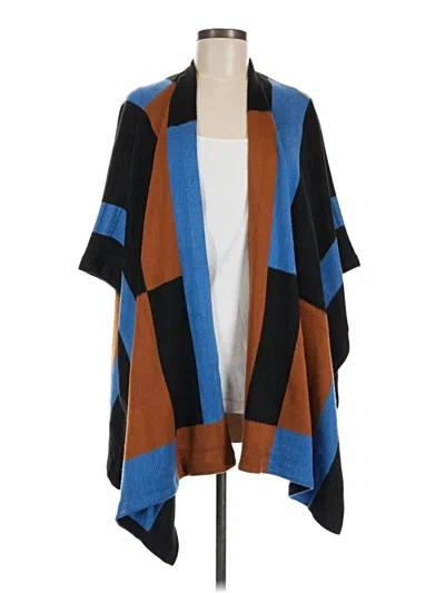 Pre-owned White House Black Market Poncho In Blue