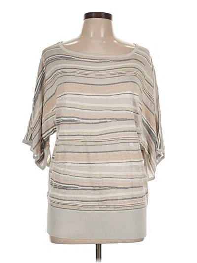Pre-owned White House Black Market Poncho In Tan