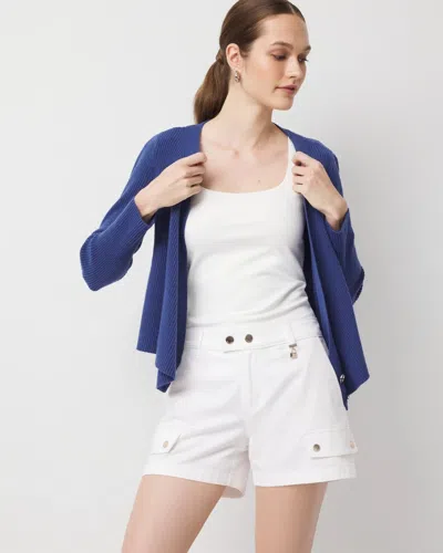 White House Black Market Pret Utility Shorts In Black