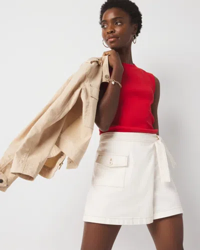 White House Black Market Pret Utility Skort