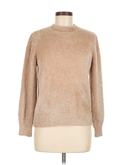 White House Black Market Pullover Sweater In Brown