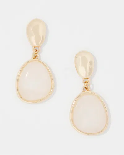 White House Black Market Quartz Drop Earrings |