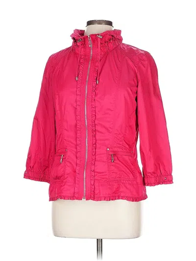 Pre-owned White House Black Market Raincoat In Pink