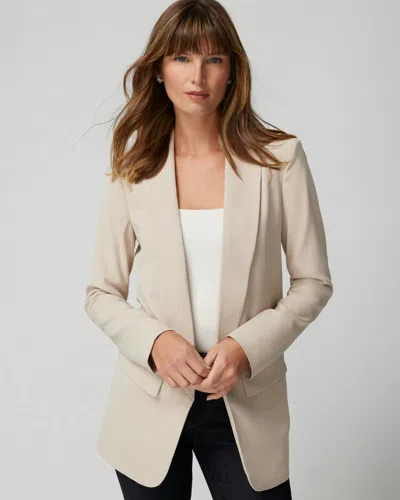 White House Black Market Relaxed Blazer In Biscotti Beige