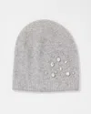 White House Black Market Rhinestone Beanie Hat