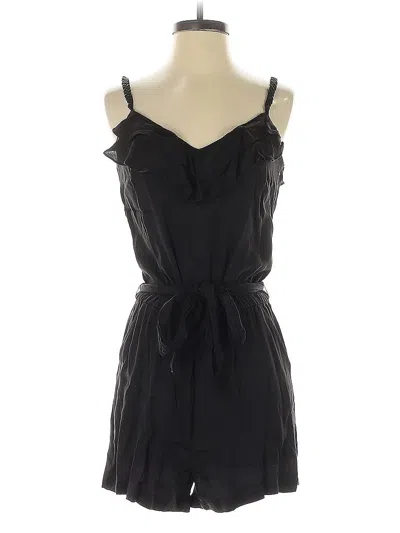 Pre-owned White House Black Market Romper In Black