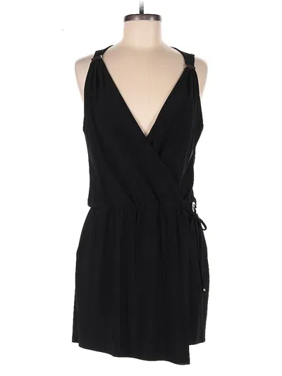 Pre-owned White House Black Market Romper In Black