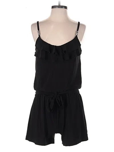 Pre-owned White House Black Market Romper In Black