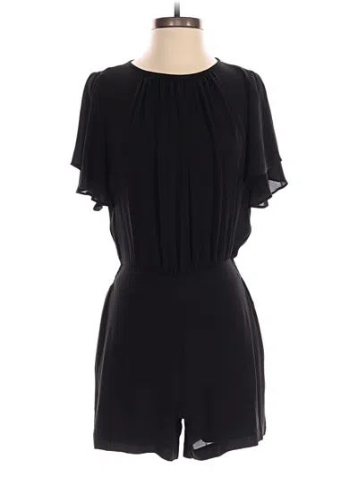 Pre-owned White House Black Market Romper In Black