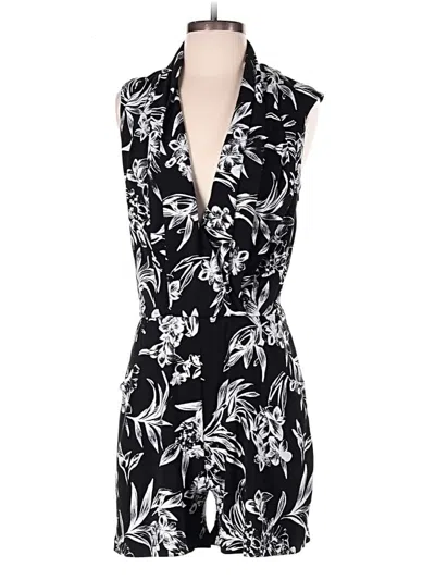 Pre-owned White House Black Market Romper In Black
