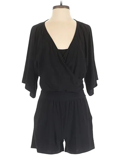 Pre-owned White House Black Market Romper In Black