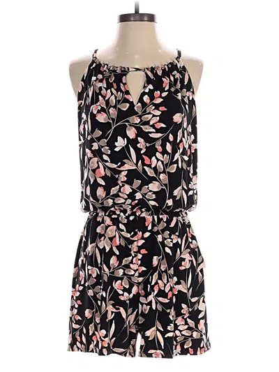 Pre-owned White House Black Market Romper In Black