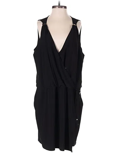 Pre-owned White House Black Market Romper In Black