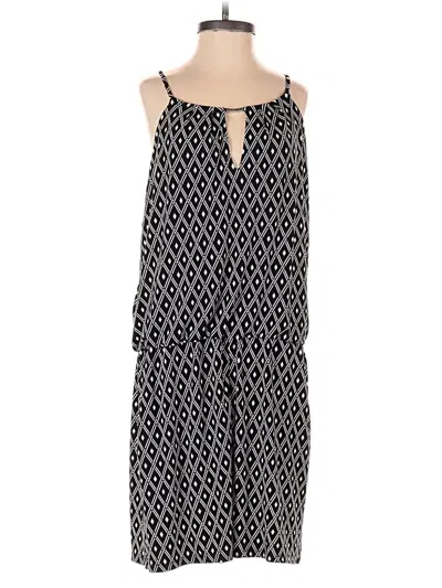 Pre-owned White House Black Market Romper In Black
